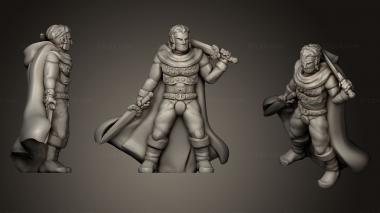 Figurines of people Orrin 3d model
